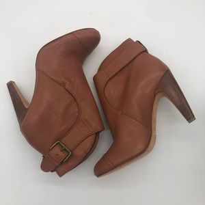 PLENTY by Tracy Reese Rosa Leather Ankle Boots